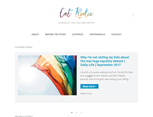 Tablet Screenshot of catherinerodie.com